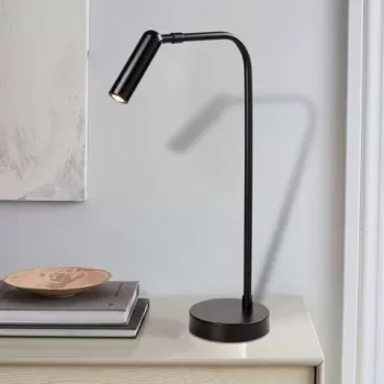 Lampa de masa, Opviq, 892OPV1126, Metal, Negru imagine