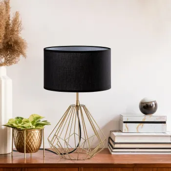 Lampa de masa, Opviq, 892OPV2209, Auriu imagine