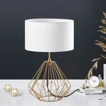 Lampa de masa, Opviq, 892OPV2212, Auriu imagine