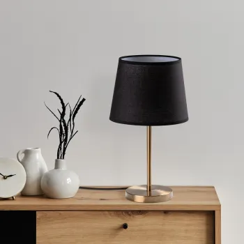 Lampa de masa, Opviq, 892OPV2228, Maro antichizat imagine