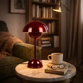 Lampa de masa, Opviq, 892OPV2242, Claret imagine