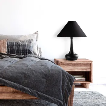 Lampa de masa, Opviq, 892OPV2453, Negru imagine