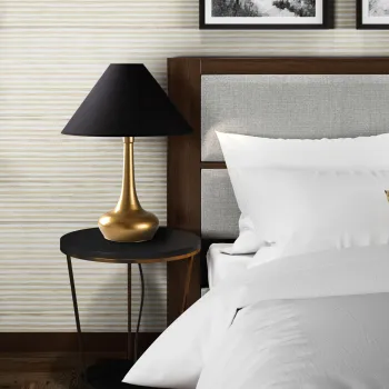 Lampa de masa, Opviq, 892OPV2458, Aur/Negru imagine