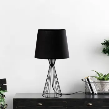 Lampa de masa, Opviq, 892OPV2494, Negru imagine