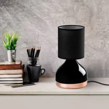 Lampa de masa, Opviq, 892OPV2551, Negru imagine