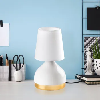 Lampa de masa, Opviq, 892OPV2559, Alb imagine