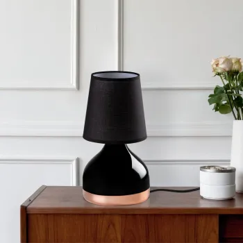 Lampa de masa, Opviq, 892OPV2563, Negru imagine