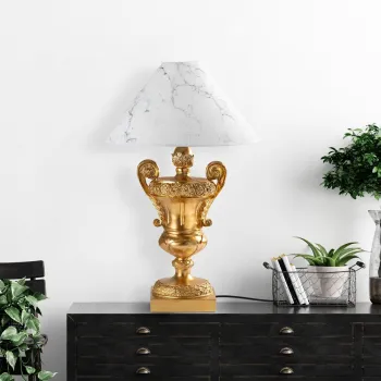 Lampa de masa, Opviq, 897TNL1122, Auriu imagine