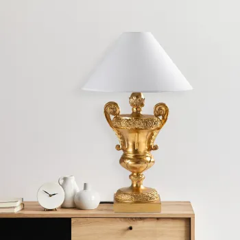 Lampa de masa, Opviq, 897TNL1125, Auriu imagine