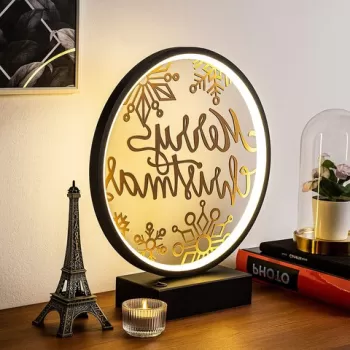 Lampa de masa, Shadow, 526SHD1135, Metal, Negru/Cupru imagine