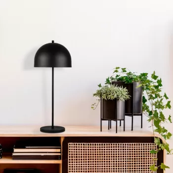 Lampa de masa, Sheen, 521SHN1142, Metal, Negru imagine