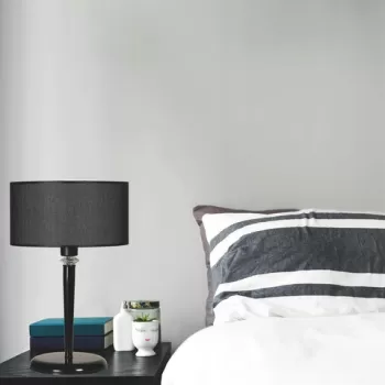 Lampa de masa, Stala, 846STL2788, Metal, Negru imagine