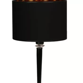 Lampa de masa, Stala, 846STL2790, Metal, Negru imagine