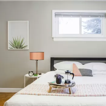 Lampa de masa, Stala, 846STL2792, Metal, Portocaliu imagine