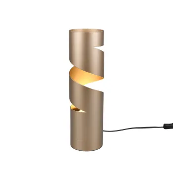 Lampa de masa Stream, TRIO, 12x35 cm, 10W, 1x GU10, metal, bronz imagine