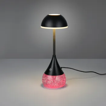 Lampa de masa Tembo, RL, 11x28.3 cm, 4.5W, 1x SMD, plastic, negru imagine