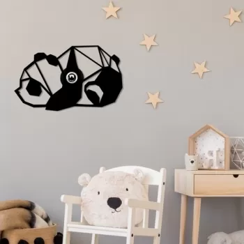 Lampa de perete, Shadow, 582-A, E27, 100 W, metal/MDF, negru imagine