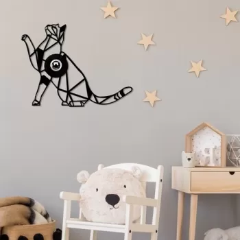 Lampa de perete, Shadow, 592 - A, E27, 100 W, metal/MDF, negru imagine