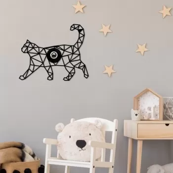 Lampa de perete, Shadow, 595 - A, E27, 100 W, metal/MDF, negru imagine