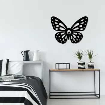 Lampa de perete, Shadow, 599 - A, E27, 100 W, metal/MDF, negru imagine