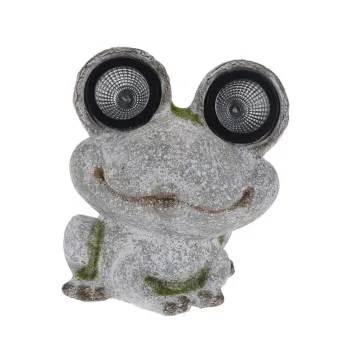 Lampa solara de gradina din ceramica Frog imagine