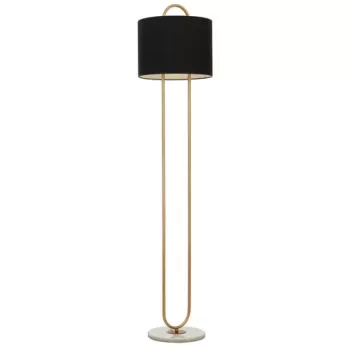 Lampadar, Aurora, 301AUR1709, Metal, Negru / Vintage imagine