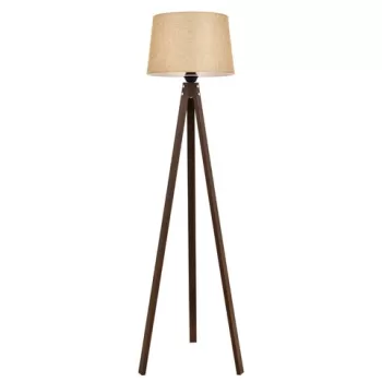 Lampadar, Avonni, 683AVN1703, Lemn, Maro/Crem imagine