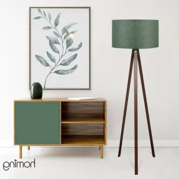 Lampadar, AYD - 2211, Insignio, 38 x 140 cm, 1 x E27, 60W, verde imagine