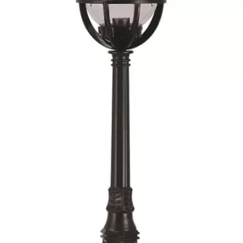 Lampadar de exterior, Avonni, 685AVN1102, Plastic ABS, Negru imagine