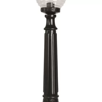 Lampadar de exterior, Avonni, 685AVN1175, Plastic ABS, Negru imagine