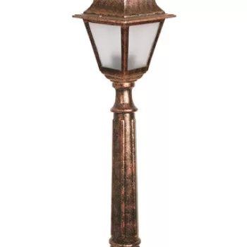 Lampadar de exterior, Avonni, 685AVN1189, Plastic ABS, Maro imagine