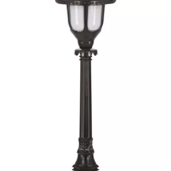 Lampadar de exterior, Avonni, 685AVN1196, Plastic ABS, Negru imagine