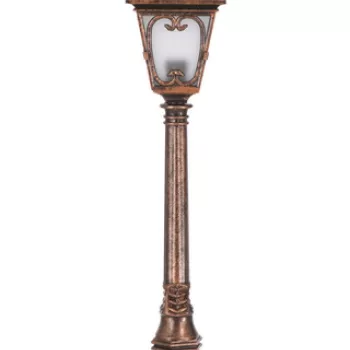 Lampadar de exterior, Avonni, 685AVN1204, Plastic ABS, Maro imagine