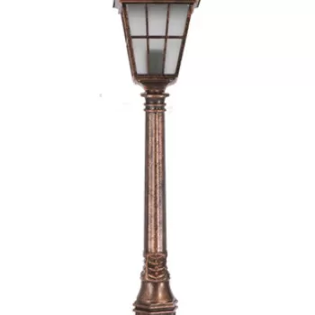 Lampadar de exterior, Avonni, 685AVN1219, Plastic ABS, Maro imagine