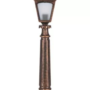 Lampadar de exterior, Avonni, 685AVN1234, Plastic ABS, Maro imagine