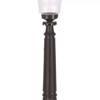 Lampadar de exterior, Avonni, 685AVN1323, Plastic ABS, Negru imagine