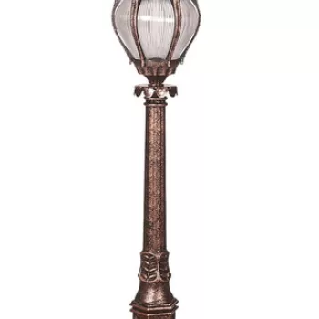 Lampadar de exterior, Avonni, 685AVN1333, Plastic ABS, Maro imagine