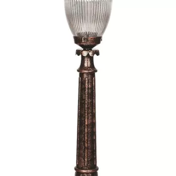 Lampadar de exterior, Avonni, 685AVN1365, Plastic ABS, Maro imagine