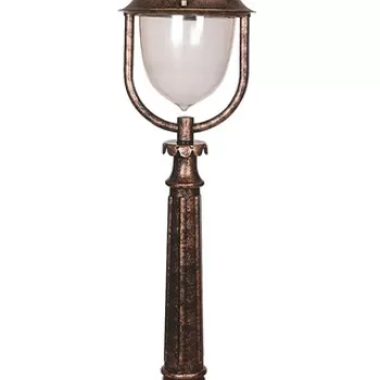 Lampadar de exterior, Avonni, 685AVN1373, Plastic ABS, Maro imagine