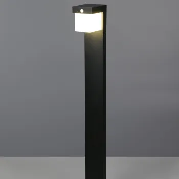 Lampadar de exterior Colombo, RL, 14x15.5x100 cm, 5.5W, 1x SMD, metal, negru mat imagine