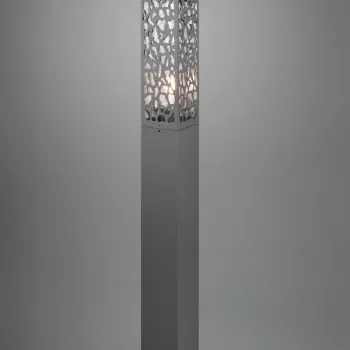 Lampadar de exterior Cooper, TRIO, 10x10x100 cm, 40W, 1x E27, inox, antracit imagine