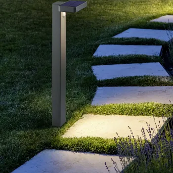 Lampadar de exterior Esquel, RL, 18x14x60 cm, 4.5W, 1x SMD, inox, antracit imagine