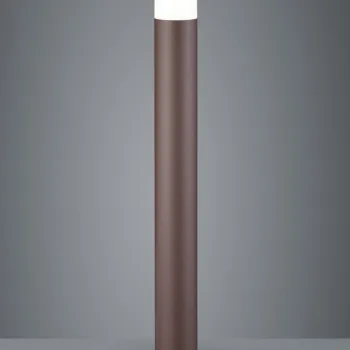 Lampadar de exterior Hoosic, TRIO, 12x80 cm, 28W, 1x E27, aluminiu, maro imagine