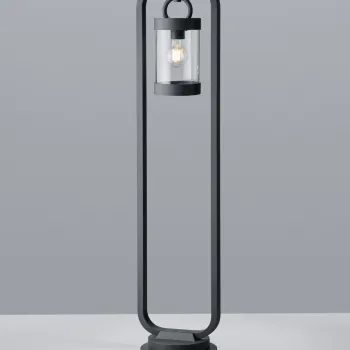 Lampadar de exterior Sambesi, TRIO, 23x21x100 cm, 28W, 1x E27, aluminiu, antracit imagine