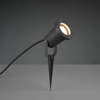 Lampadar de exterior Ubangi, TRIO, 9.2x11x27.2 cm, 10W, 1x GU10, aluminiu, antracit imagine