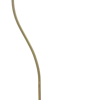 Lampadar Diamon, Mauro Ferretti, 1 x E27, 40W, 60x33x170 cm, fier, alb/auriu imagine