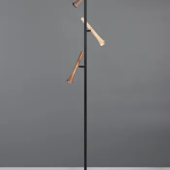 Lampadar Fiato, TRIO, 23x150 cm, 3W, 3x SMD, metal, multicolor imagine