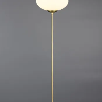 Lampadar Fomento, TRIO, 40x150 cm, 15W, 1x E27, metal, bronz mat/alb imagine