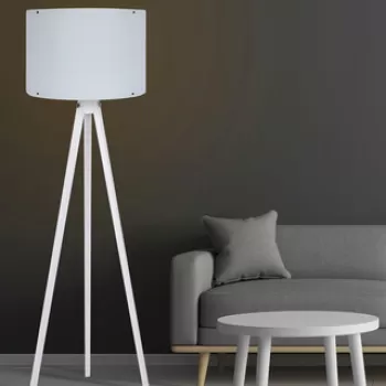 Lampadar, FullHouse, 390FLH1123, MDF, Alb imagine