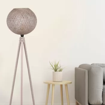 Lampadar, FullHouse, 390FLH1134, MDF, Crem imagine